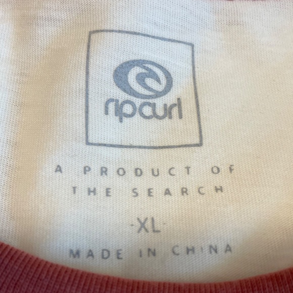 Rip Curl Aloha Vibes Ringer t-shirt, NWT - Picture 4 of 4